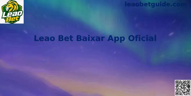 Leao Bet Baixar App Oficial