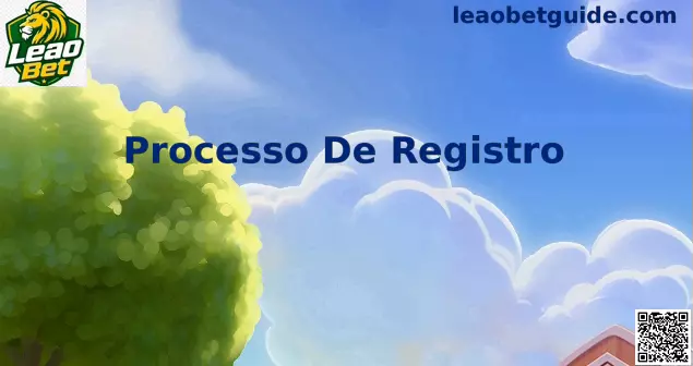 Interface explicativa do Processo De Registro na plataforma Leao Bet Brasil