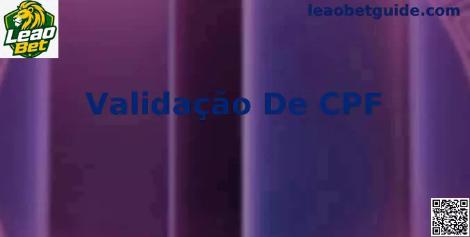 Validação de CPF no Brasil
