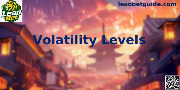 Interface explicativa dos Níveis de Volatilidade no Leao Bet