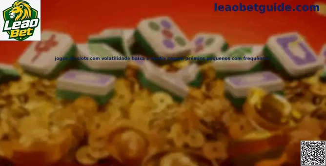 Slots de volatilidade baixa a média