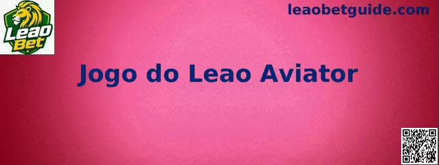 Interface ilustrativa do Jogo do Leao Aviator