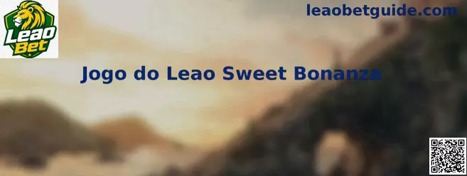 Interface ilustrativa do Jogo do Leao Sweet Bonanza