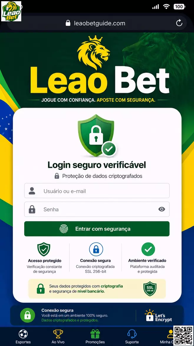 Login Protegido Leao Bet