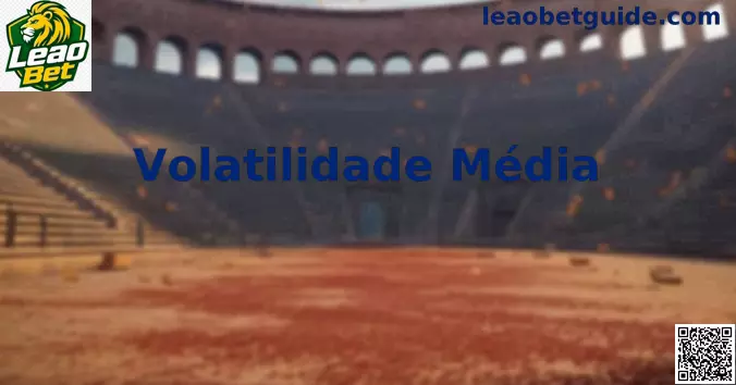 Ilustração relacionada ao conceito de Volatilidade Média em slots na Leao Bet